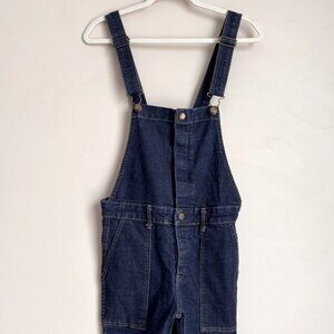 CURRENT/ELLIOTT Miscellaneous Divers Overall Bib Dark Wash Flare Wide Leg